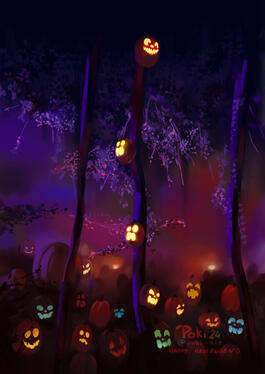 Halloween Garden